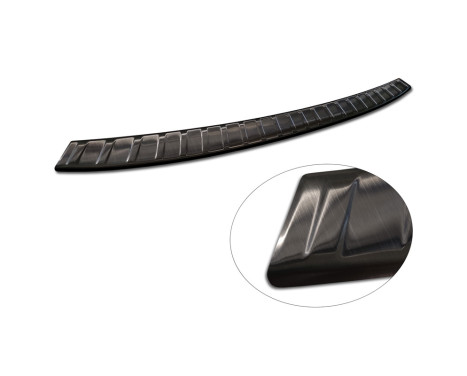 Black stainless steel bumper protector suitable for BMW X3 G01 M-Package 2017-2021 & Facelift 2021- Incl. M, Image 6