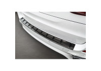 Black stainless steel bumper protector suitable for BMW X5 F15 (incl. M-Package) 2013-2018 'STRONG EDITION'