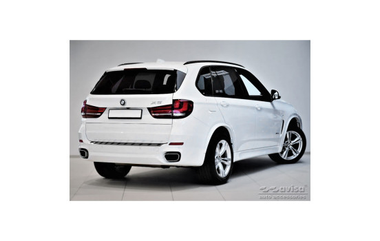 Black stainless steel bumper protector suitable for BMW X5 F15 (incl. M-Package) 2013-2018 'STRONG EDITION', Image 5