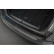 Black stainless steel bumper protector suitable for Citroën C5 X 2021- 'Ribs'