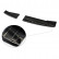 Black stainless steel bumper protector suitable for Dacia Sandero III 2020- incl. Stepway 'Ribs' (2-piece), Thumbnail 2