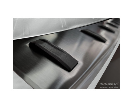 Black stainless steel bumper protector suitable for Ford Focus IV Wagon incl. ST-Line 2018- 'STRONG EDITION', Image 5