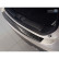 Black stainless steel bumper protector suitable for Jaguar F-Pace 2016- 'Ribs'