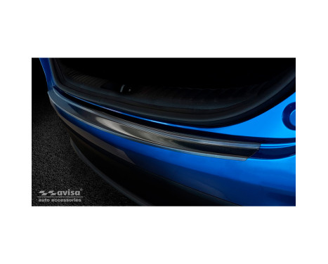 Black stainless steel bumper protector suitable for Kia XCeed 2019-, Image 3