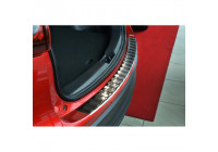 Black stainless steel bumper protector suitable for Mazda CX-5 2012- 'Ribs'