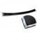 Black stainless steel bumper protector suitable for Mercedes Citan (W420) Box/Tourer 2021- 'Ribs', Thumbnail 3