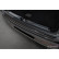Black stainless steel bumper protector suitable for Mercedes EQC (N293) 2019- 'Ribs'