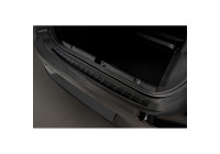 Black stainless steel bumper protector suitable for Mercedes EQE (V295) 2022- 'Ribs'