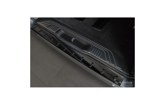 Black stainless steel bumper protector suitable for Mercedes Vito / V-Class 2014-2019 & Facelift 2019- (ac, Image 3