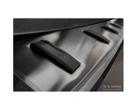 Black stainless steel bumper protector suitable for Mercedes Vito / V-Class 2014-2019 & Facelift 2019- (ac, Image 4