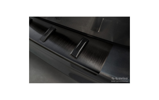 Black stainless steel bumper protector suitable for Mercedes Vito / V-Class 2014-2019 & Facelift 2019- (ac, Image 5