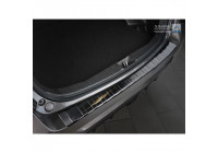 Black stainless steel bumper protector suitable for Mitsubishi ASX 2017- 'Ribs'