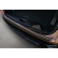 Black stainless steel bumper protector suitable for Nissan Ariya 2022- 'Ribs'