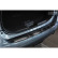 Black stainless steel bumper protector suitable for Nissan X-Trail III 2014-2017 7-Persons 'RIbs'
