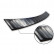 Black stainless steel bumper protector suitable for Seat Leon Sportstourer 2020- 'Ribs', Thumbnail 4