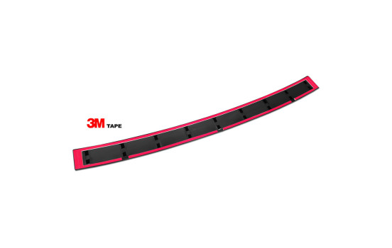 Black stainless steel bumper protector suitable for Skoda Octavia III Combi Facelift 2017-2020 'STRONG EDIT, Image 6