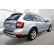 Black stainless steel bumper protector suitable for Skoda Octavia III Scout 2014-2020 'Ribs', Thumbnail 4