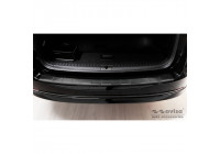 Black stainless steel bumper protector suitable for Skoda Octavia IV Kombi 2020- 'Ribs'