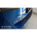 Black stainless steel bumper protector suitable for Skoda Octavia IV Liftback 2020- 'Ribs', Thumbnail 4
