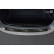 Black stainless steel bumper protector suitable for Skoda Superb Kombi 2013-2015 'Ribs', Thumbnail 2