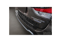 Black stainless steel bumper protector suitable for Subaru Forester (SK) 2018- 'STRONG EDITION'