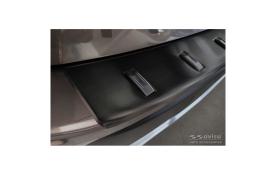 Black stainless steel bumper protector suitable for Subaru Forester (SK) 2018- 'STRONG EDITION', Image 4