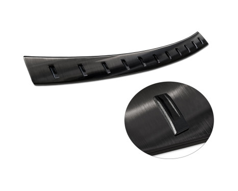 Black stainless steel bumper protector suitable for Subaru Forester (SK) 2018- 'STRONG EDITION', Image 7