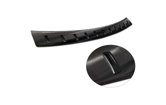 Black stainless steel bumper protector suitable for Subaru Forester (SK) 2018- 'STRONG EDITION', Image 7