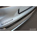 Black stainless steel bumper protector suitable for Toyota Corolla XII Combi 2019- 'Ribs'