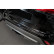 Black stainless steel bumper protector suitable for Toyota Highlander (XU70) 2020- 'Hybrid'