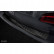 Black stainless steel bumper protector suitable for Volkswagen Golf VII Variant 2012-2017 'Ribs'