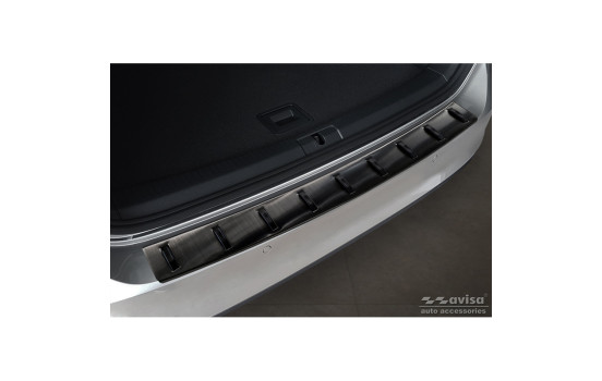 Black stainless steel bumper protector suitable for Volkswagen Golf VII Variant incl. Alltrack 2012-2017 'S, Image 2