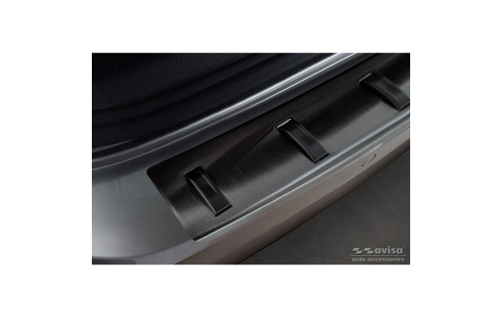 Black stainless steel bumper protector suitable for Volkswagen Golf VII Variant incl. Alltrack 2012-2017 'S, Image 4