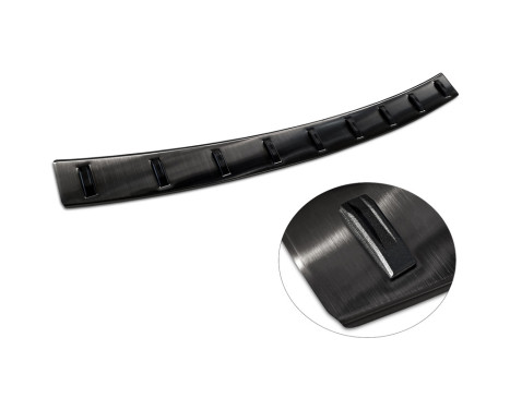 Black stainless steel bumper protector suitable for Volkswagen Golf VII Variant incl. Alltrack 2012-2017 'S, Image 6