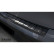 Black stainless steel bumper protector suitable for Volkswagen Golf VIII HB 5-door 2020- 'Ribs', Thumbnail 3
