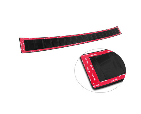 Black stainless steel bumper protector suitable for Volkswagen ID.Buzz 2022- 'Ribs', Image 7