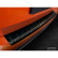 Black stainless steel bumper protector suitable for Volkswagen T-Cross 2019- 'Ribs', Thumbnail 2