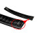 Black stainless steel bumper protector suitable for Volkswagen T-Cross 2019- 'Ribs', Thumbnail 6