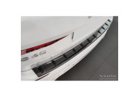 Black stainless steel bumper protector suitable for Volvo XC60 II 2017-2021 & Facelift 2021- (incl. R-Design)