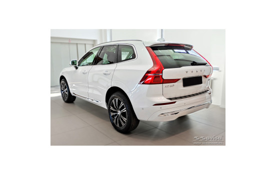 Black stainless steel bumper protector suitable for Volvo XC60 II 2017-2021 & Facelift 2021- (incl. R-Design), Image 5