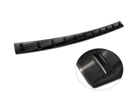 Black stainless steel bumper protector suitable for Volvo XC60 II 2017-2021 & Facelift 2021- (incl. R-Design), Image 6