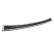 Black Stainless Steel Rear Bumper Protector Fits Ford Tourneo Courier II / Transit Courier II 2023-, Thumbnail 7