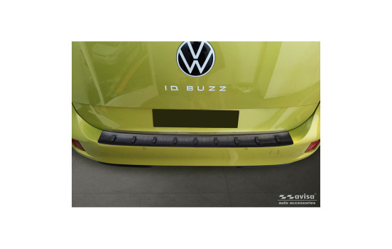 Black Stainless Steel Rear Bumper Protector for Volkswagen ID.Buzz + Cargo 2022- 'STRONG EDITION', Image 2