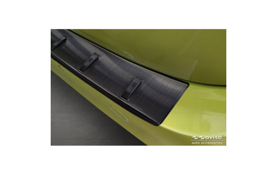 Black Stainless Steel Rear Bumper Protector for Volkswagen ID.Buzz + Cargo 2022- 'STRONG EDITION', Image 3