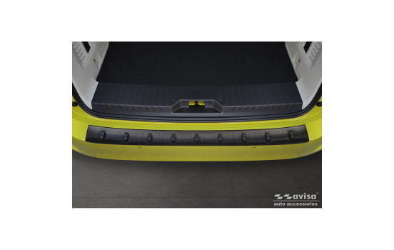 Black Stainless Steel Rear Bumper Protector for Volkswagen ID.Buzz + Cargo 2022- 'STRONG EDITION', Image 4
