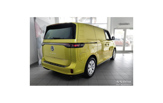 Black Stainless Steel Rear Bumper Protector for Volkswagen ID.Buzz + Cargo 2022- 'STRONG EDITION', Image 5