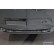 Black stainless steel rear bumper protector suitable for Ford Transit Custom 2023 - 'Ribs', Thumbnail 2