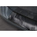 Black stainless steel rear bumper protector suitable for Ford Transit Custom 2023 - 'Ribs', Thumbnail 3
