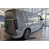 Black stainless steel rear bumper protector suitable for Ford Transit Custom 2023 - 'Ribs', Thumbnail 5
