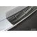Black stainless steel rear bumper protector suitable for Mercedes E-Class (S214) Estate 2023- 'Ribs', Thumbnail 2